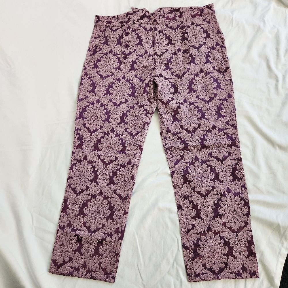 The Pirate Dressing XL Cosplay Purple Pants - Picture 4 of 11